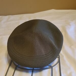 Kangol Green Crochet Kufi Hat